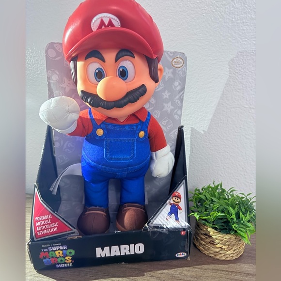 Target Super Mario Action Figure - Red, Blue, White - Picture 2 of 2